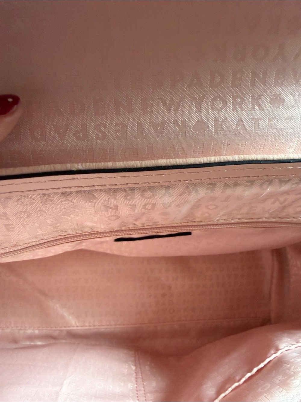 Kate Spade Cow Leather Camden Way Palermo satchel soft pink gold tone hardware - Picture 12 of 15